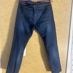 Women's Classic Blue Straight Leg Jeans